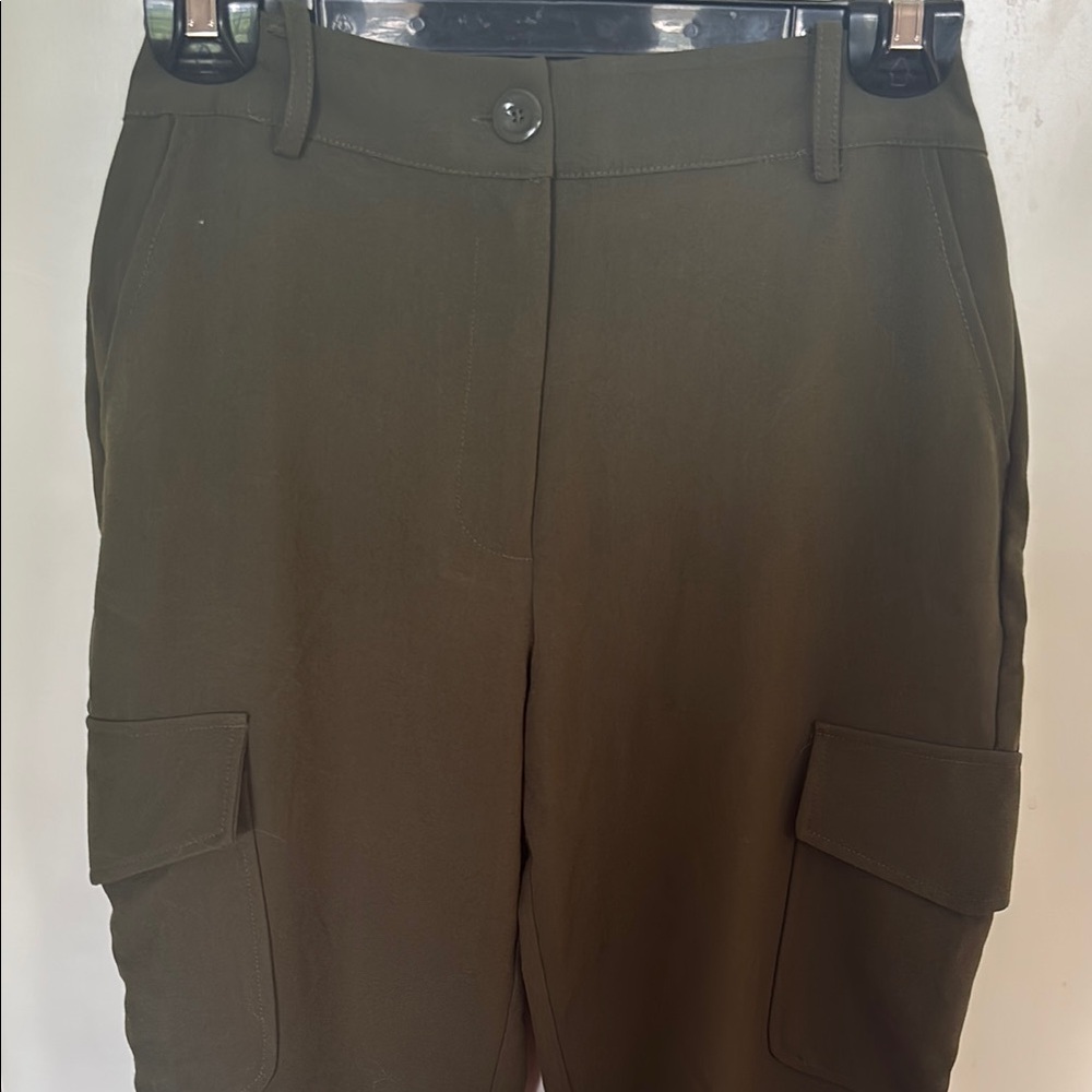 Brittany Humble Olive Cargo Pants